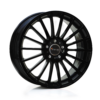 Cerchi in lega AVUS AC-M03 MATT BLACK 18 Pollici 5x112 ET +45 CB 66,6